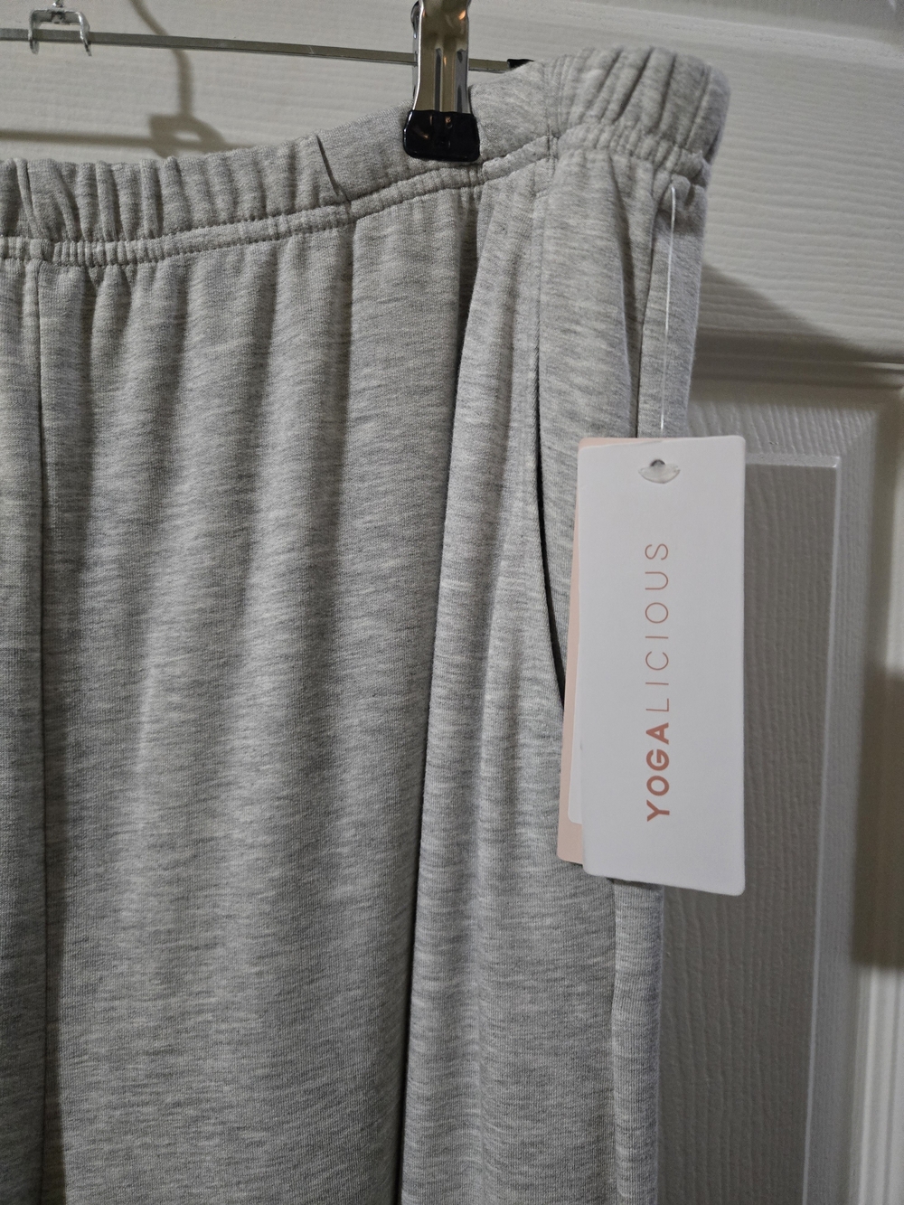 Yogalicious Heather Gray Lounge Pants NWT - Picture 11 of 13
